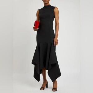 Solace London Trinity Crepe Midi Dress 2